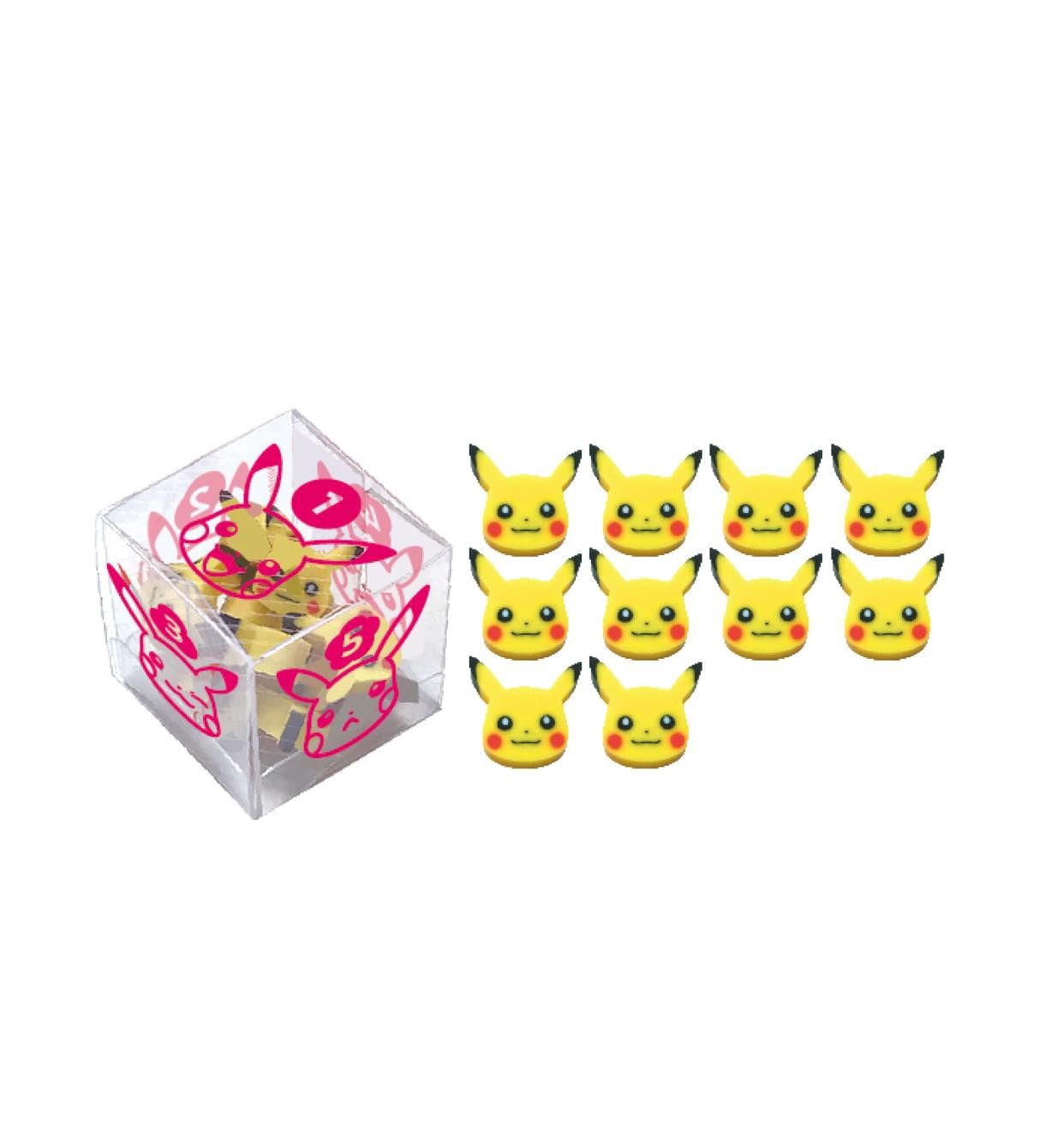 ミニミニフェイス消しゴム ポケトーンオン Show Hopely