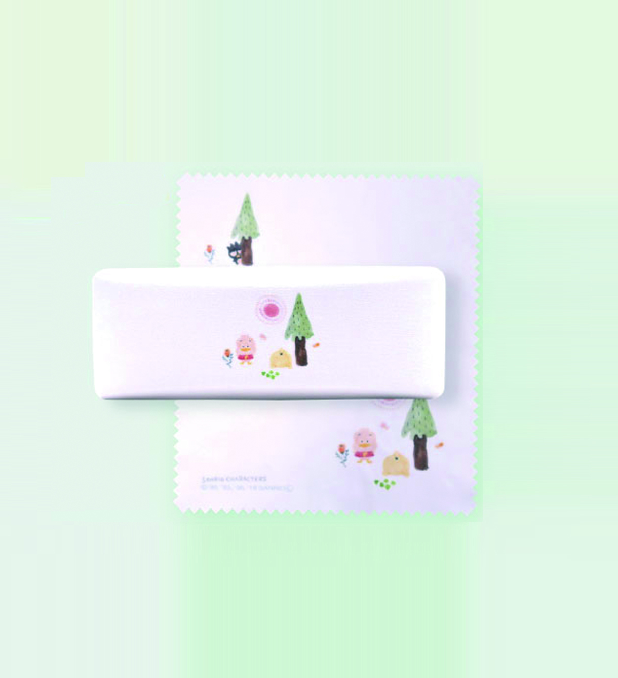 メガネケース あひるのペックル ポムポムプリン バッドばつ丸 ナチュラルフォレ Mari Hopely