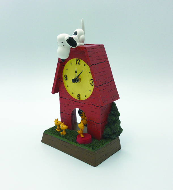 ふりふり振り子時計 スヌーピー ウッドストック Hopely