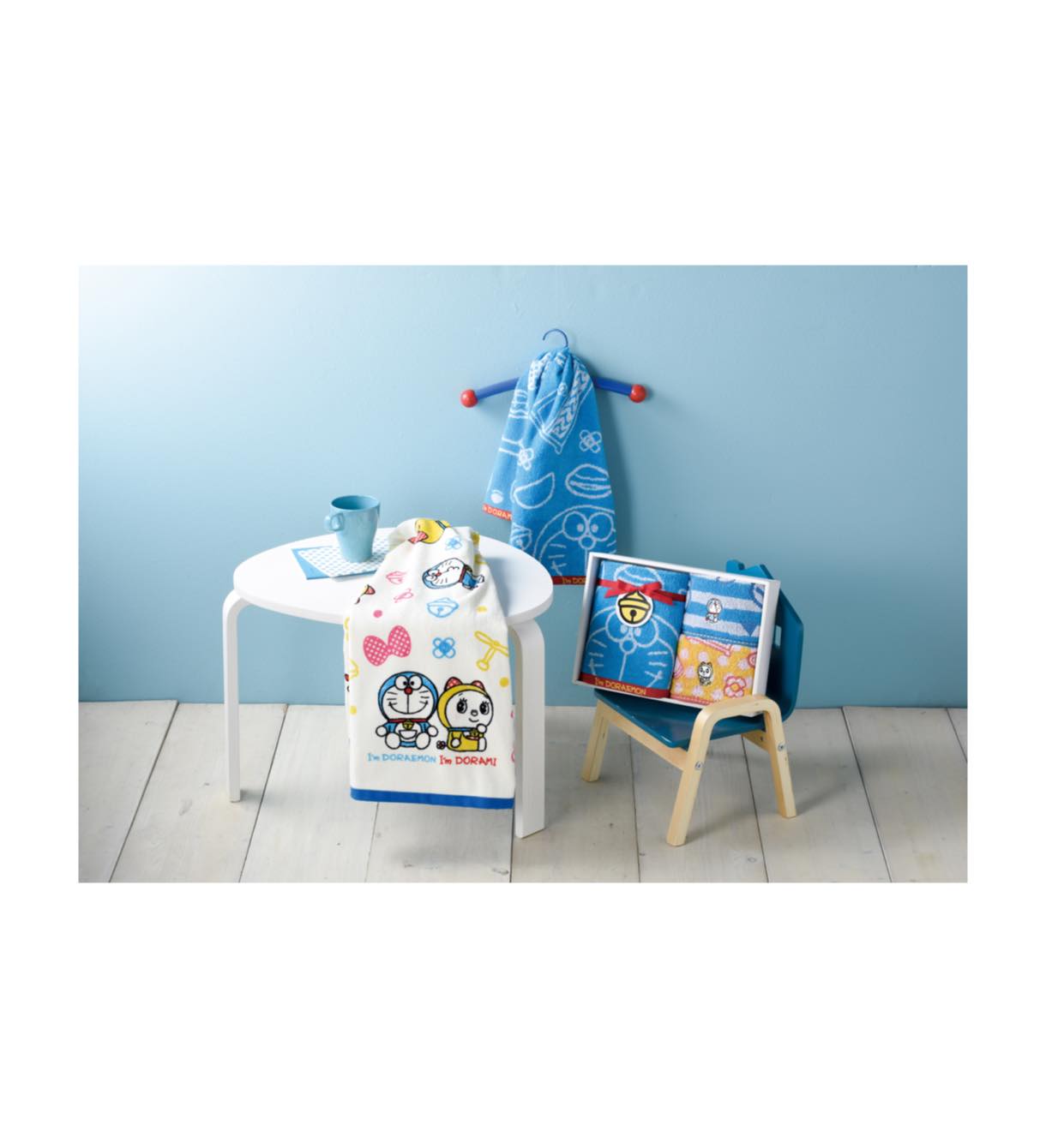 ギフトタオルセット なかよし兄妹 W1b1 ドラえもん Maru Hopely