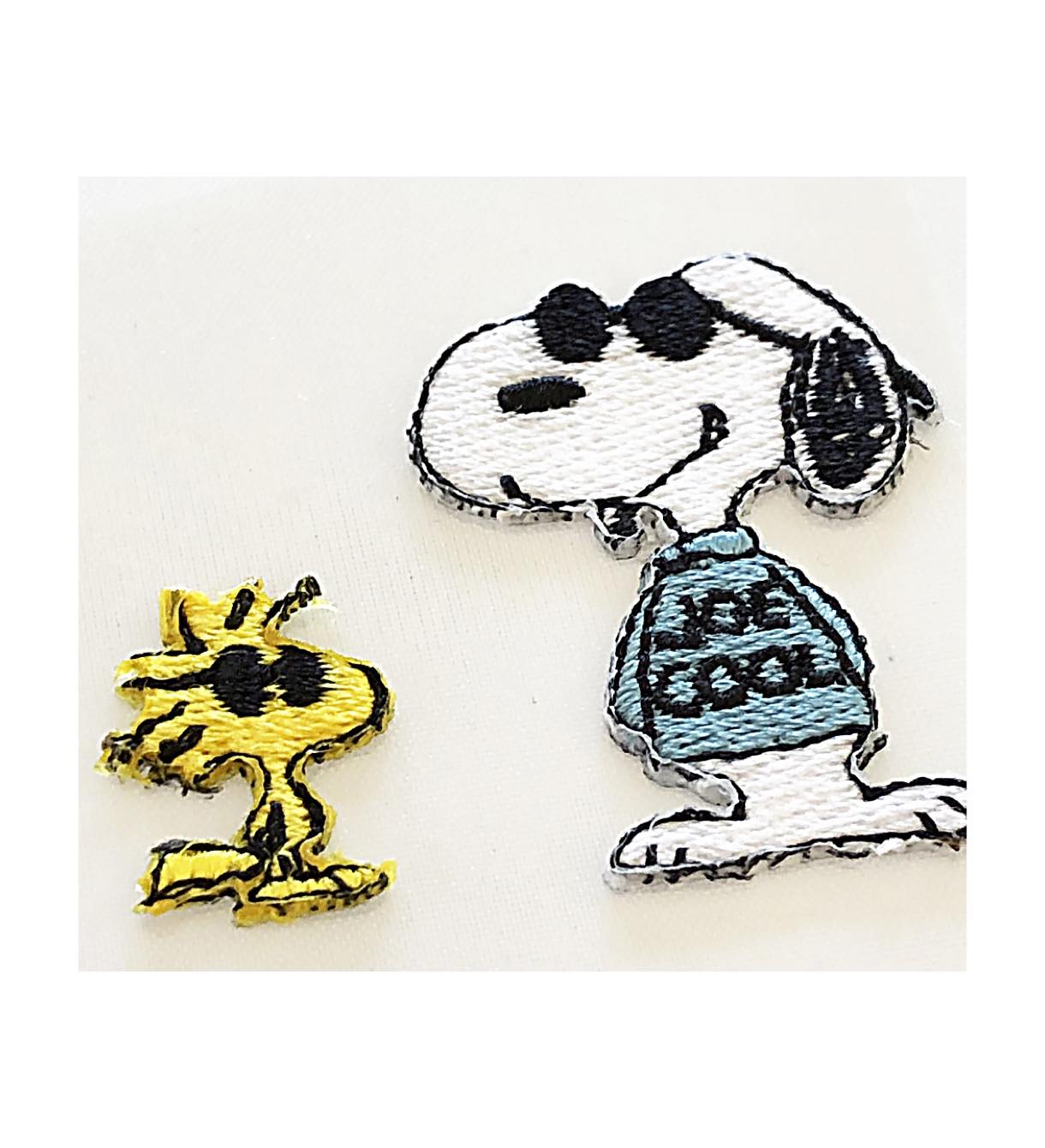 Peanuts Snoopy スヌーピー アップリケデコステッカー スヌーピー Joe Cool Hopely