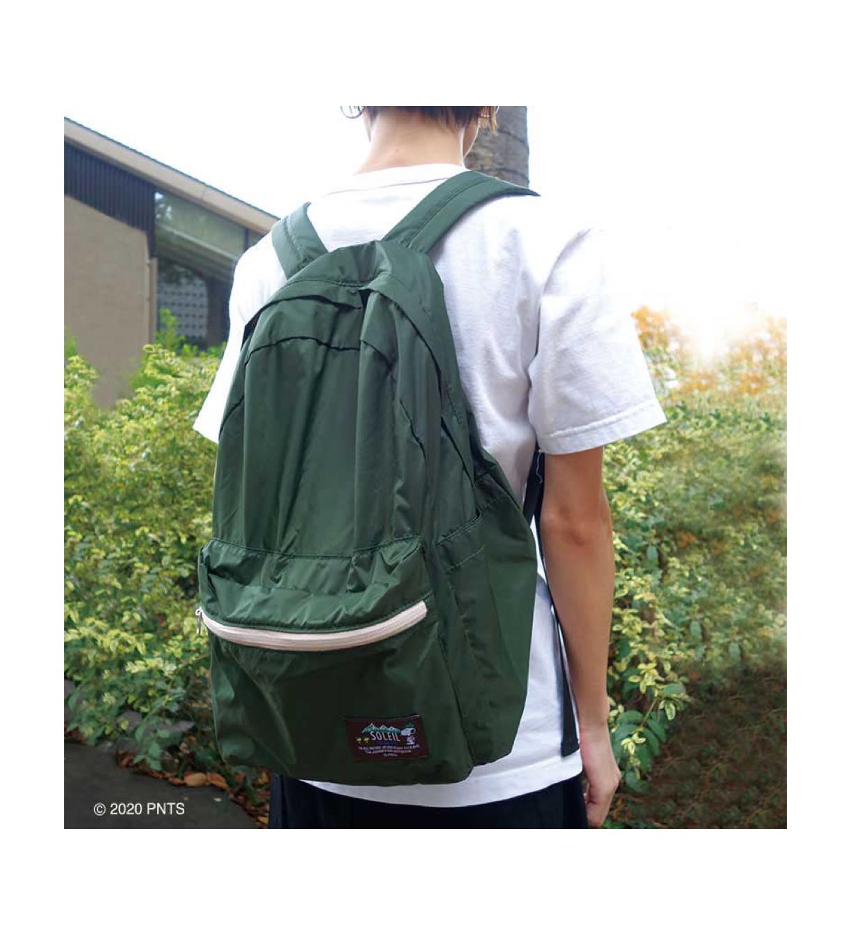 スヌーピー ソレイユ リュック パープル Hemi Hopely