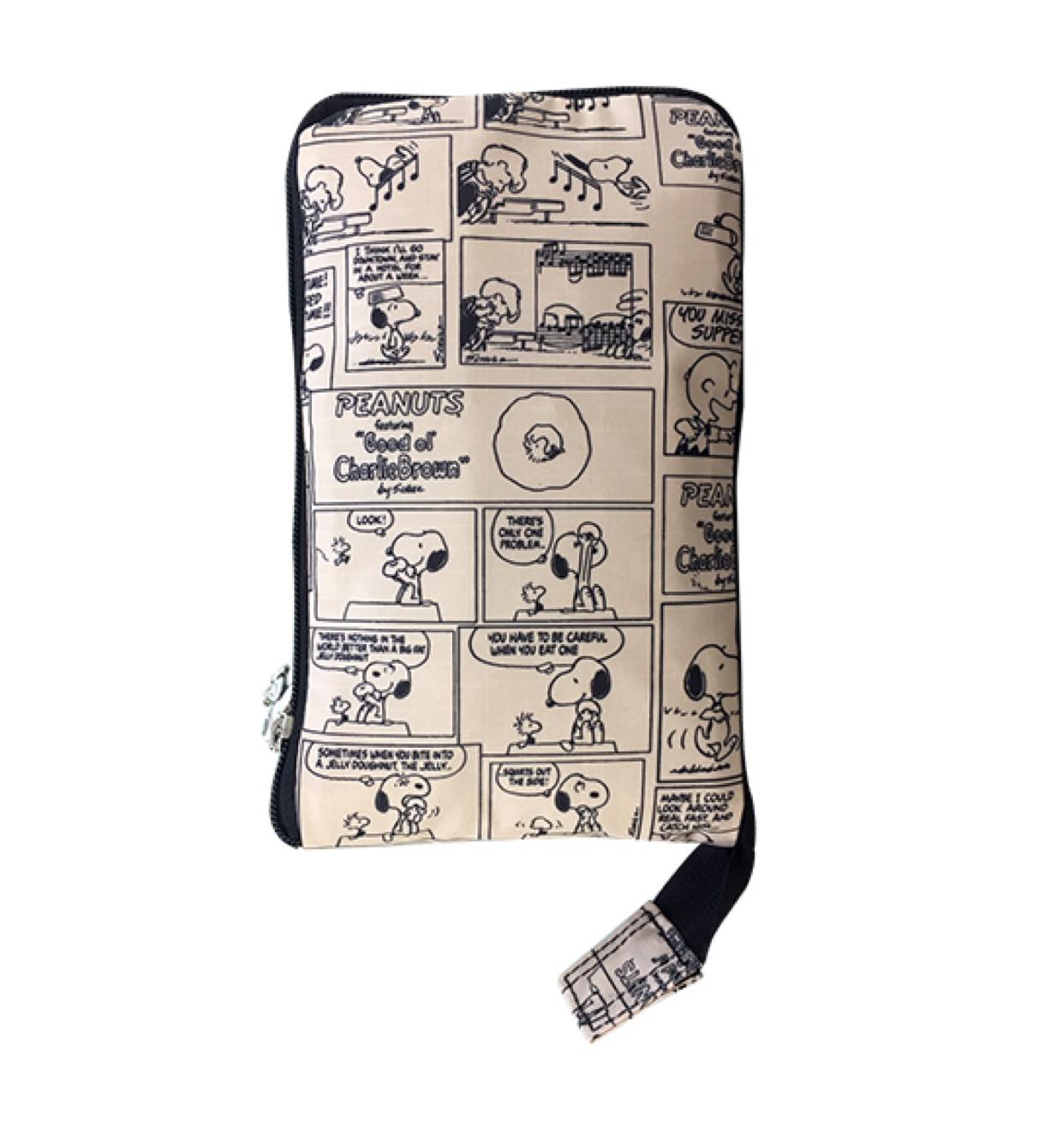 スヌーピー ハピタス 折りたたみトートバッグ コミックナチュラル Siff Hopely
