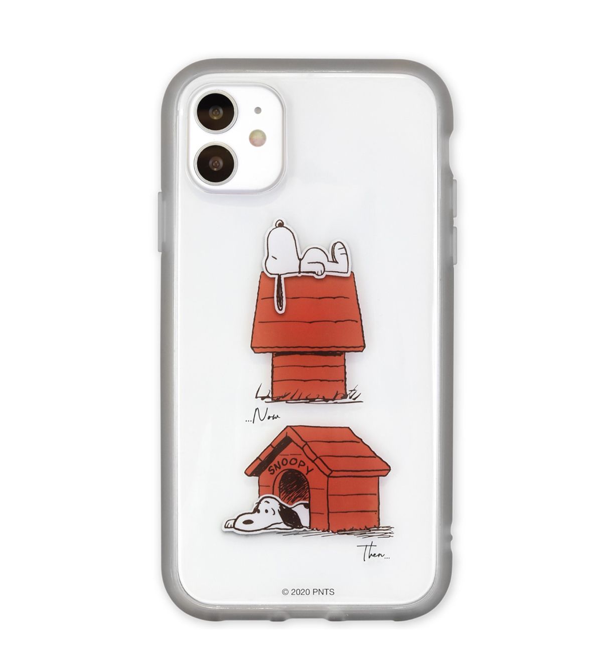 スヌーピー Iiiifit Clear Iphone11 Xr対応ケース ドッグハウス Gour Hopely