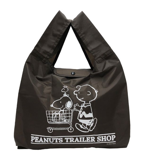 70%OFF ＜SNOOPY＞ オリジナルエコバッグ Sサイズ / CART柄 | PEANUTS