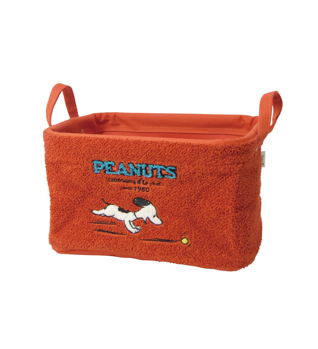 スヌーピー Pilier Sqss 収納ボックス レッド Hemi Hopely
