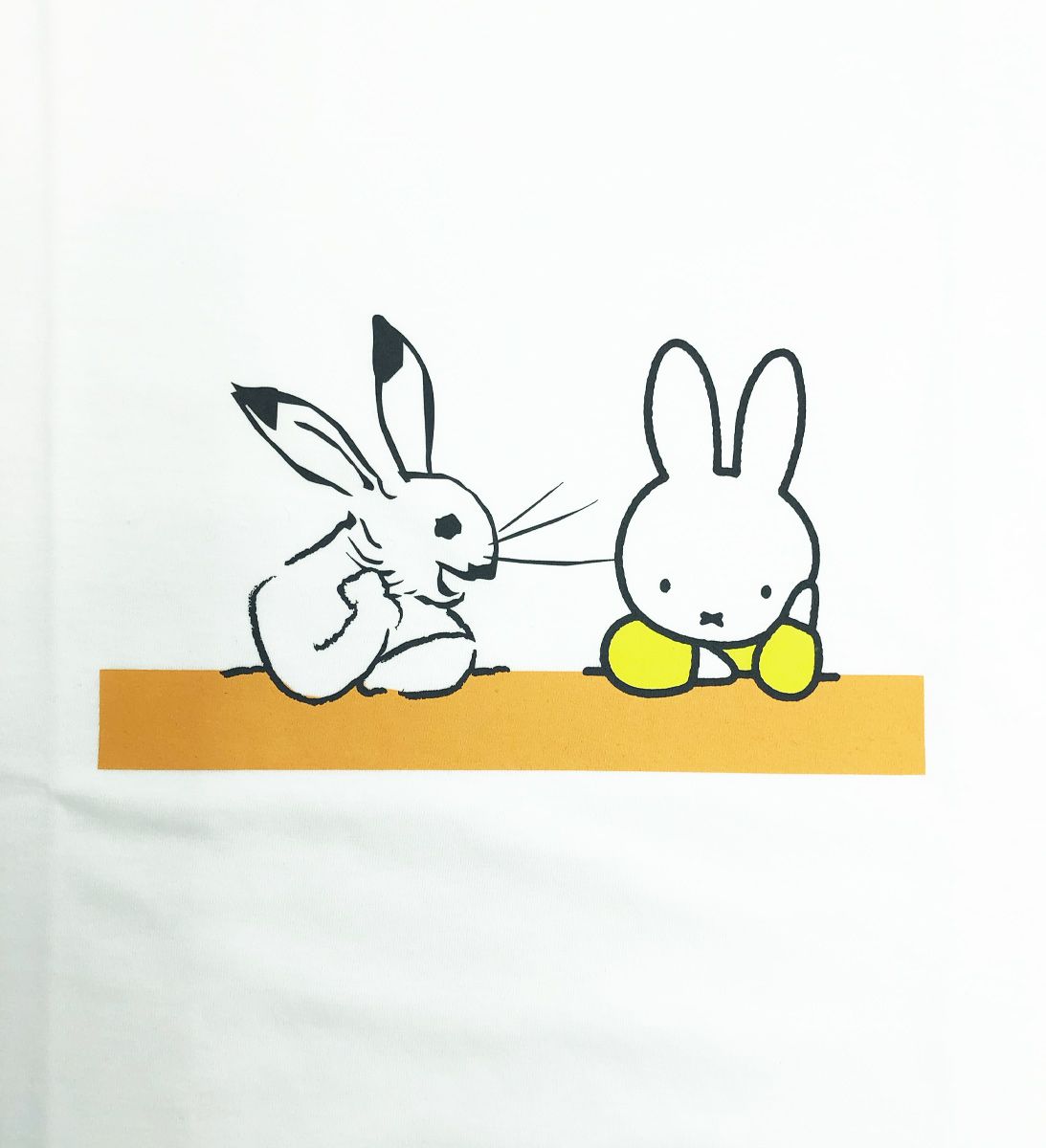 Miffy 鳥獣戯画 ミッフィー Tシャツ M 隣人 Mari Hopely