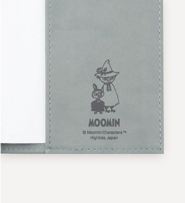 ムーミン ブックカバー ピンク High Hopely
