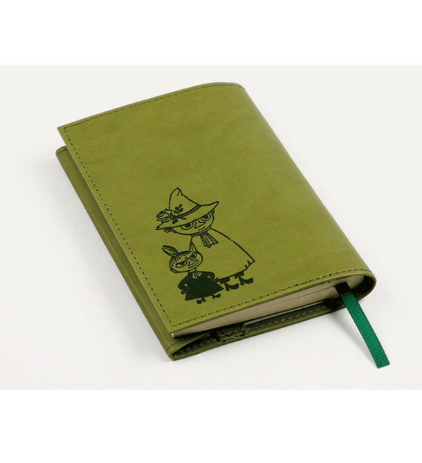 ムーミン ブックカバー ブラウン High Hopely