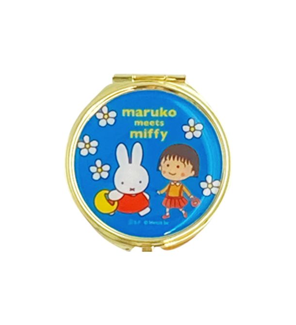 ミッフィー maruko meets miffy ミラー ブルー MARI | HOPELY