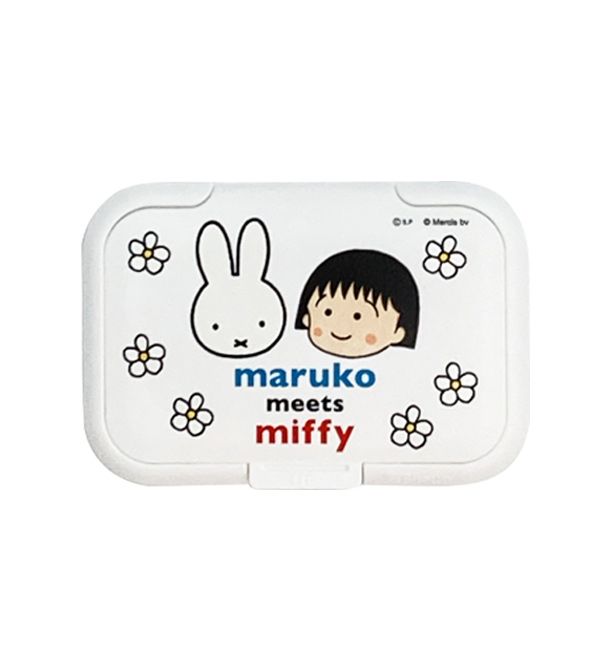 ミッフィー Maruko Meets Miffy ビタット 花柄 ホワイト Mari Hopely