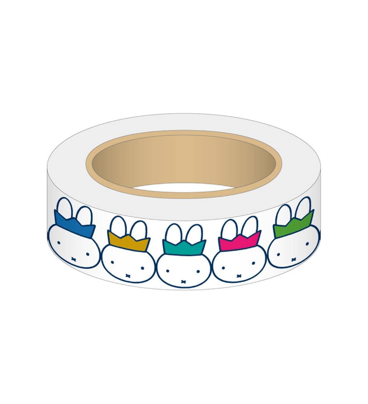 ミッフィー マスキングテープ 王冠 Squa Hopely