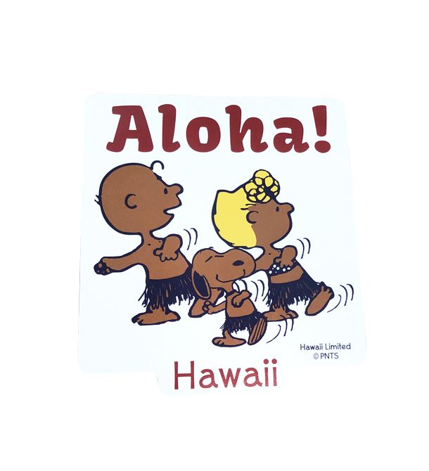 Surf S Up Peanuts Sticker Aloha Hopely