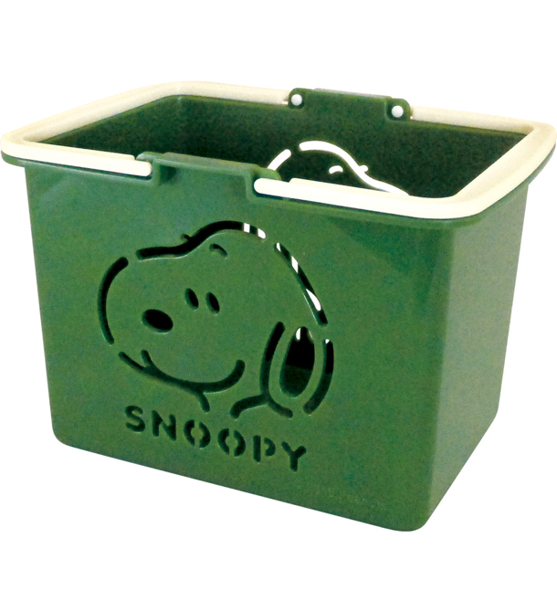 ミニカラーバスケット カーキ Hopely