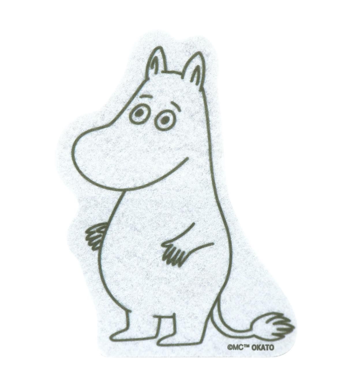 ムーミン 不織布スポンジ 4個セット Okto Hopely