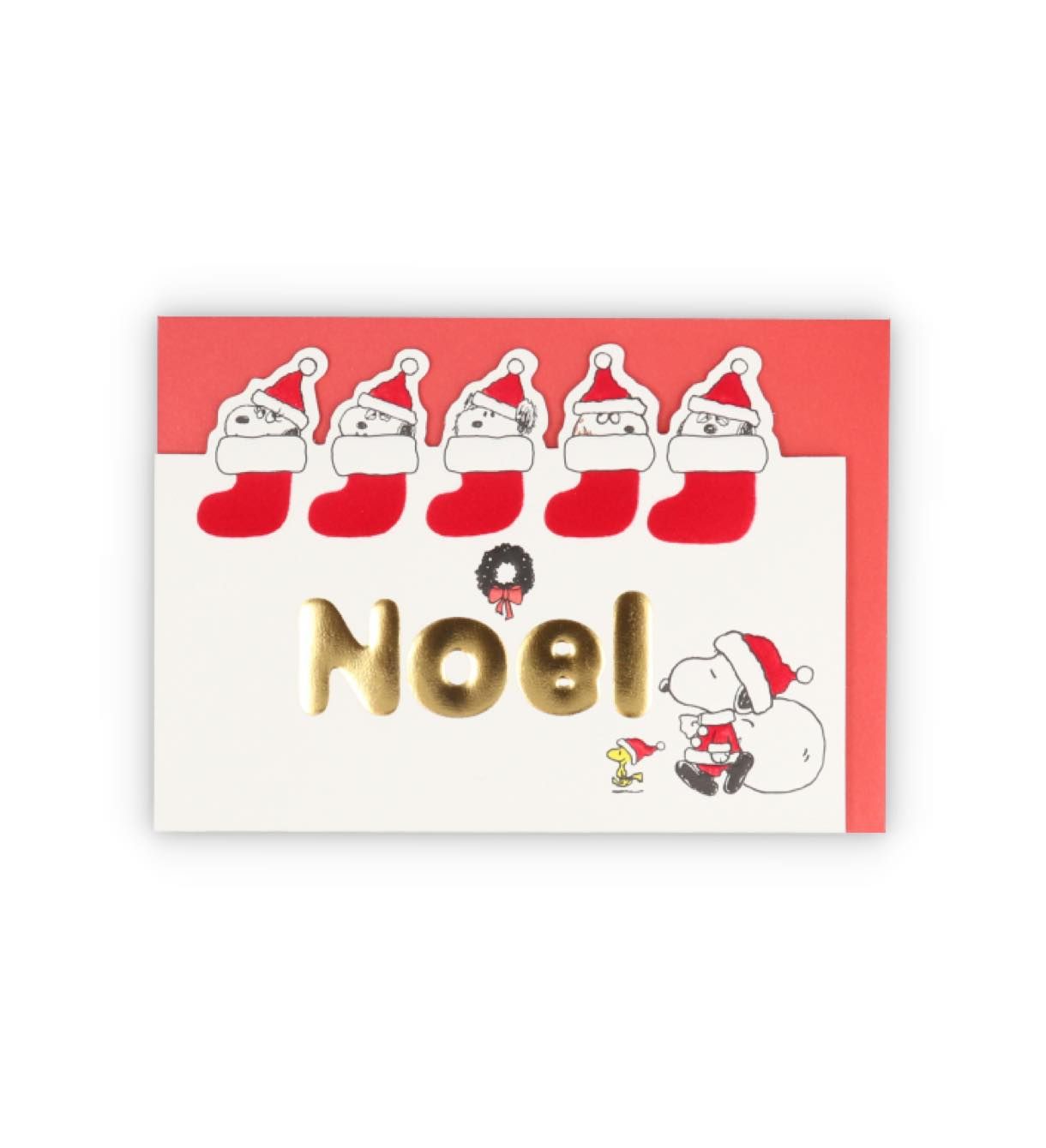 スヌーピー クリスマス ｇｓｎ 兄弟と靴下 Hall Hopely