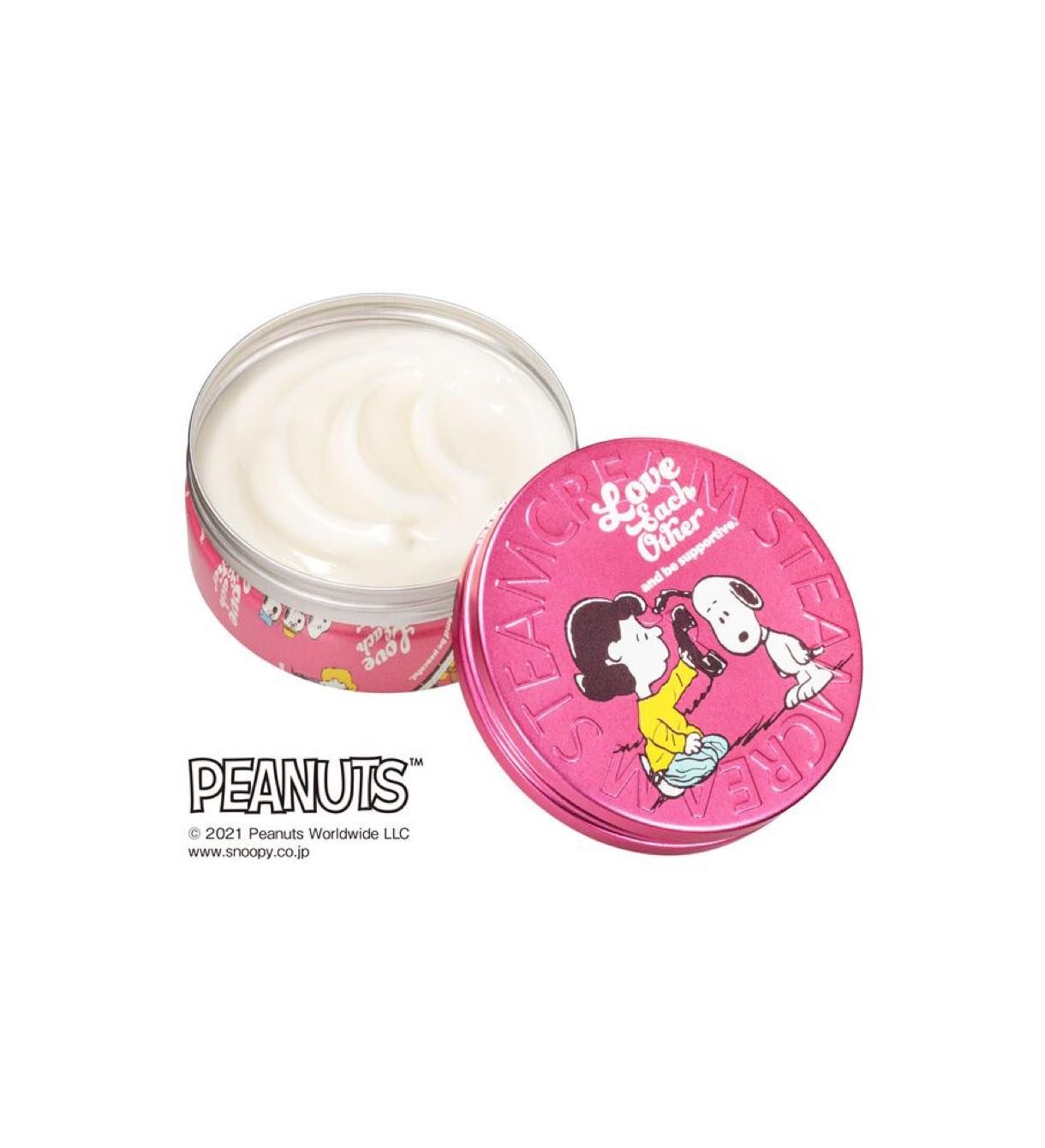 スヌーピー ピーナッツ スチームクリーム ビー サポーティブ Sono Hopely