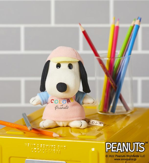 スヌーピー ぬいぐるみ レトロンズスヌーピー COLOR OF PEANUTS SEKI 