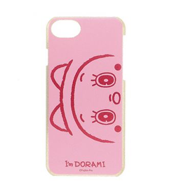 iPhone8/7/6s I’m DORAMI face ケース(ピンク)