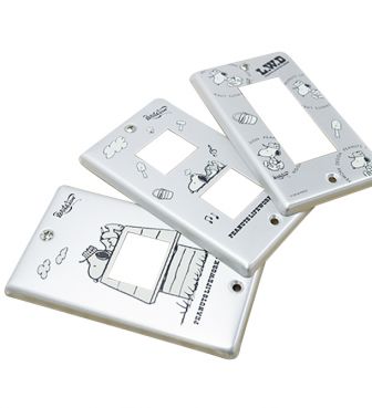【Workson】LWD ALUMINUM SWITCH PLATE