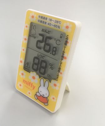ミッフィー デジタル温湿度計