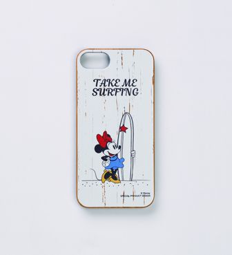 SURF MICKEY iPhone8 CASE BAMBOO TAKE ME SURFING ミニー