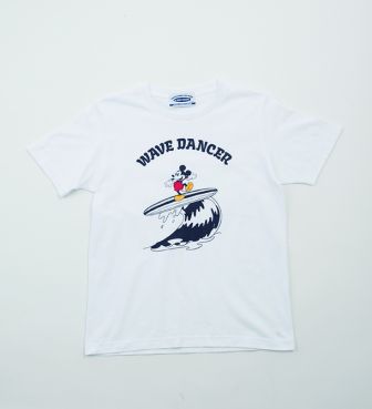 SURF MICKEY T-SHIRT WAVE DANCER ミッキー