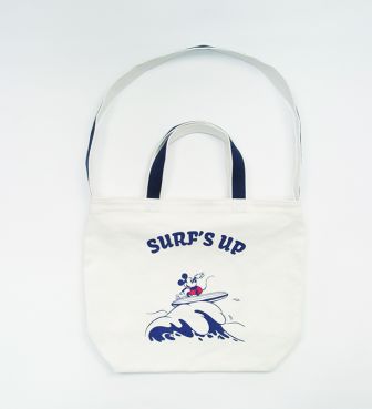 SURF MICKEY TOTE BAG 01 SURF'S UP ミッキー