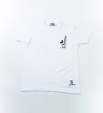 SURF MICKEY T-SHIRT 05 BORN TO SURF ミッキー