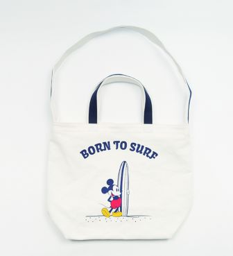 SURF MICKEY TOTE BAG 02 BORN TO SURF ミッキー
