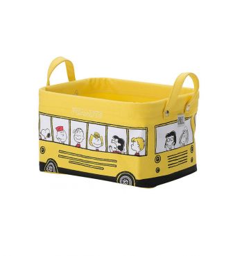 収納ボックスSS pilier スクールバス スヌーピー HEMI