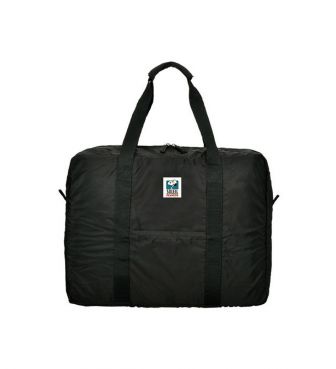 ポケッタブルボストンバッグ SOLEIL サーフブラック スヌーピー HEMI