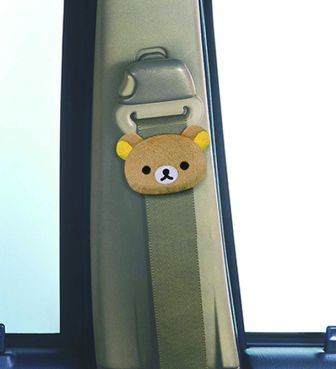 ぺたんこシートベルトストッパー リラックマ MEIH