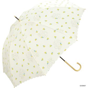 長傘 58cm オフ モチーフドット ベル WORL