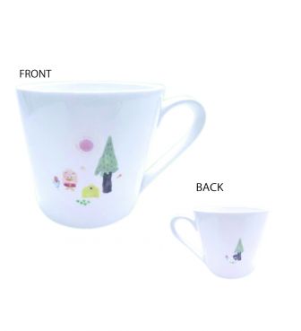 マグ あひるのペックル&ポムポムプリン&バッドばつ丸 ナチュラルフォレスト MARI