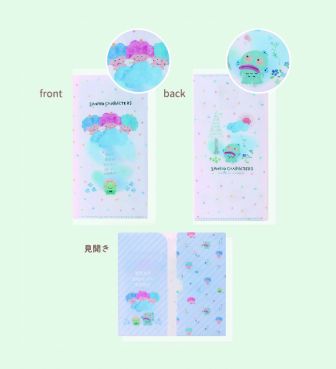 チケットホルダー ゴロピカドン&けろけろけろっぴ&ハンギョドン ナチュラルフォレスト MARI