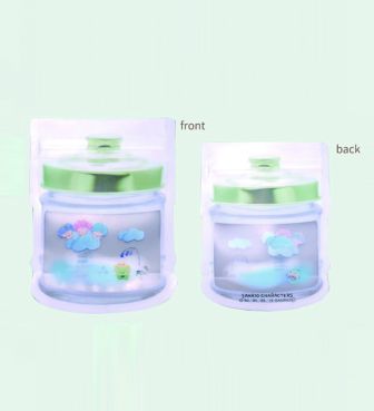ジッパーバッグS ゴロピカドン&けろけろけろっぴ&ハンギョドン ナチュラルフォレスト MARI