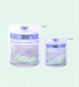 ジッパーバッグL タキシードサム ナチュラルフォレスト MARI