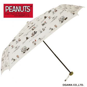 PEANUTS Umbrella mini RAIN&SUN スヌーピー/ゴルフ日和