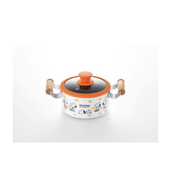 アルミ両手鍋16cm スヌーピー TAMA