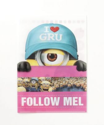 Wポケットクリアファイル / Follow Mell