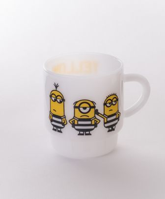 <MILKWARE> STACKING MUG MINIONS 02 / YELLOW IS THE NEW BLACK