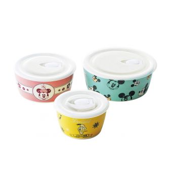 レンジパック3Pセット ミッキー&フレンズ maeb