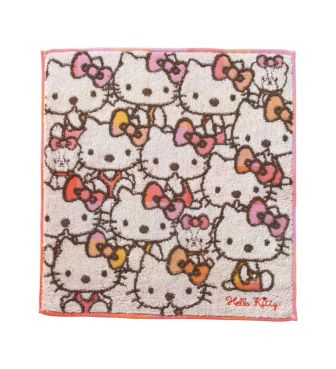 ウォッシュタオル いっぱいキティちゃん MARU