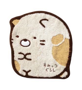 ダイカットミニタオル ねこ すみっコぐらし