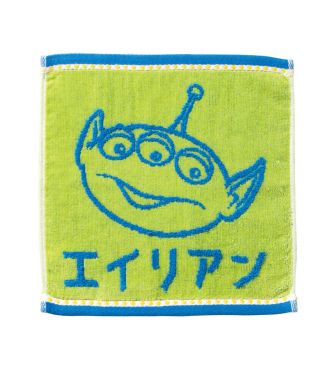 ミニタオル カタカナ エイリアン MARU