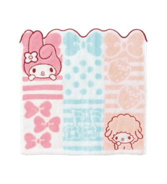 ミニタオル シャンブルピンク マイメロディ MARU