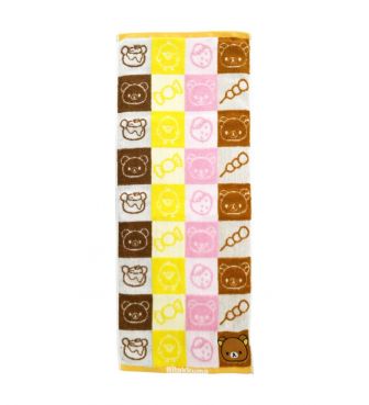 フェイスタオル ブロック リラックマ MARU