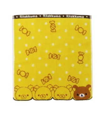 ウォッシュタオル キャンディー&ドット リラックマ MARU