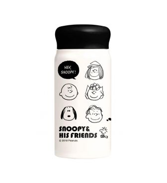 ステンレスボトル350ml フェイス スヌーピー